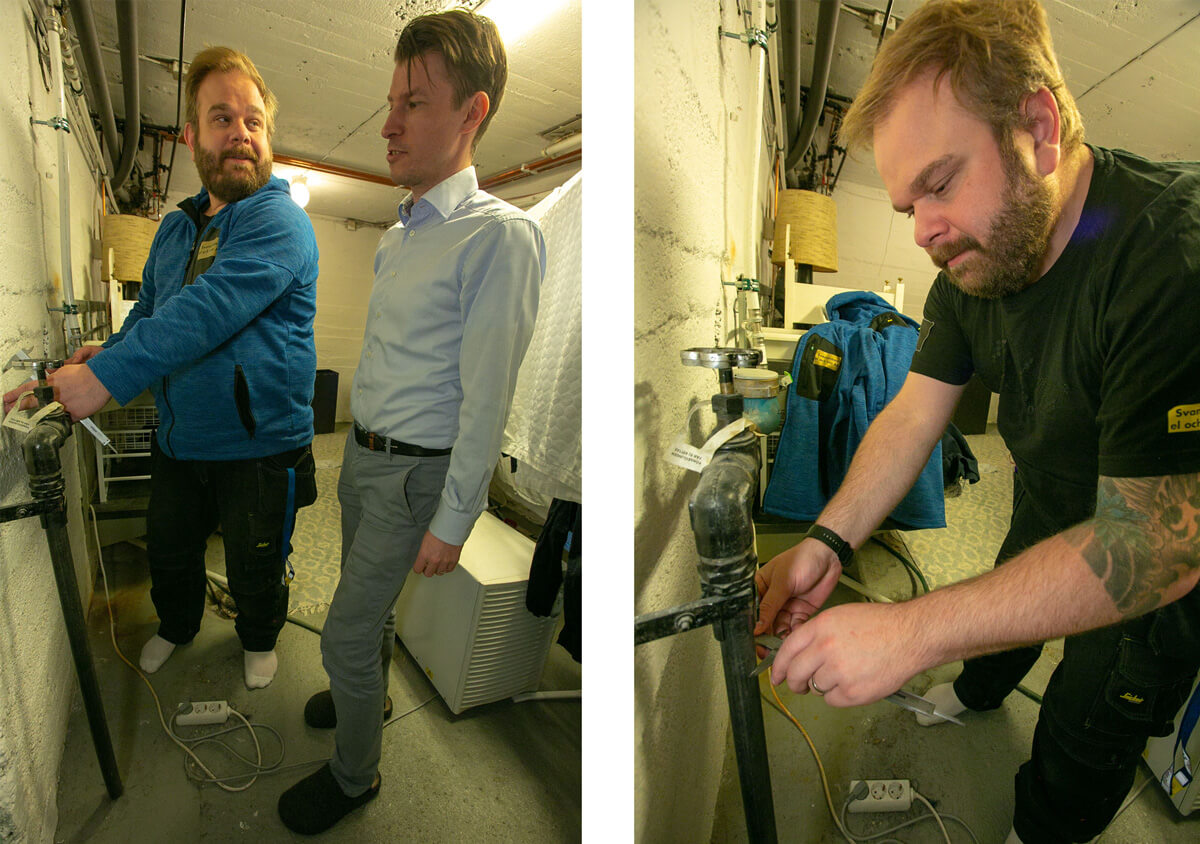 Vi konverterade en fastighet från olja till fjärrvärme 6 Vi konverterade en fastighet från olja till fjärrvärme
